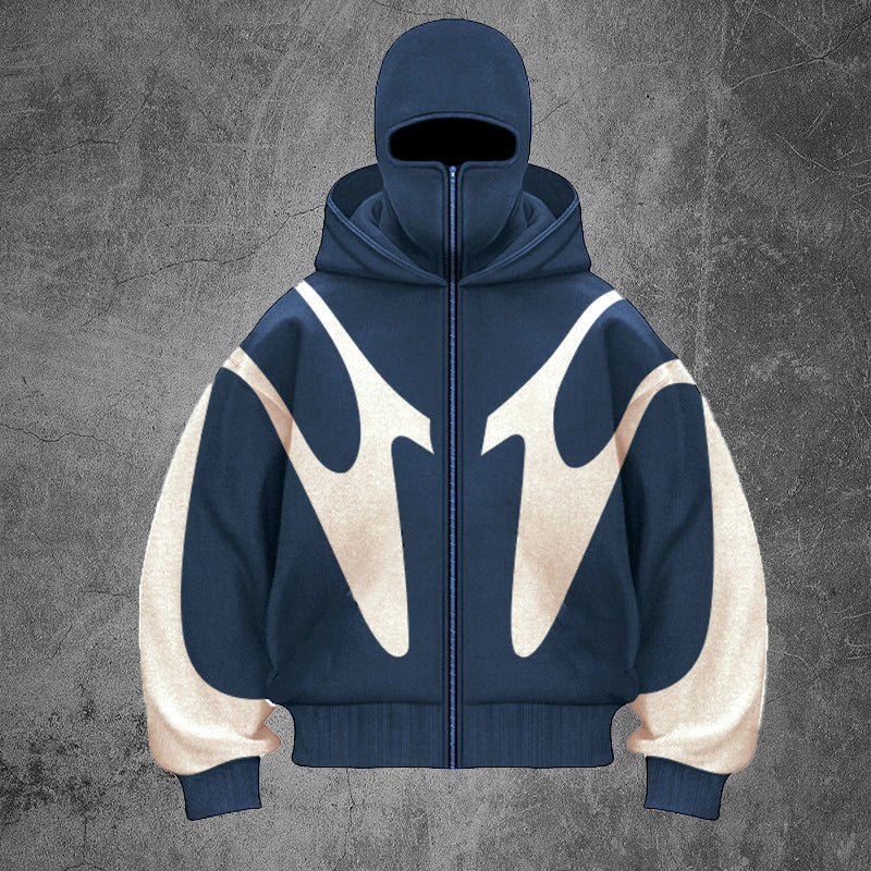 Double Hooded Sweater Autumn And Winter