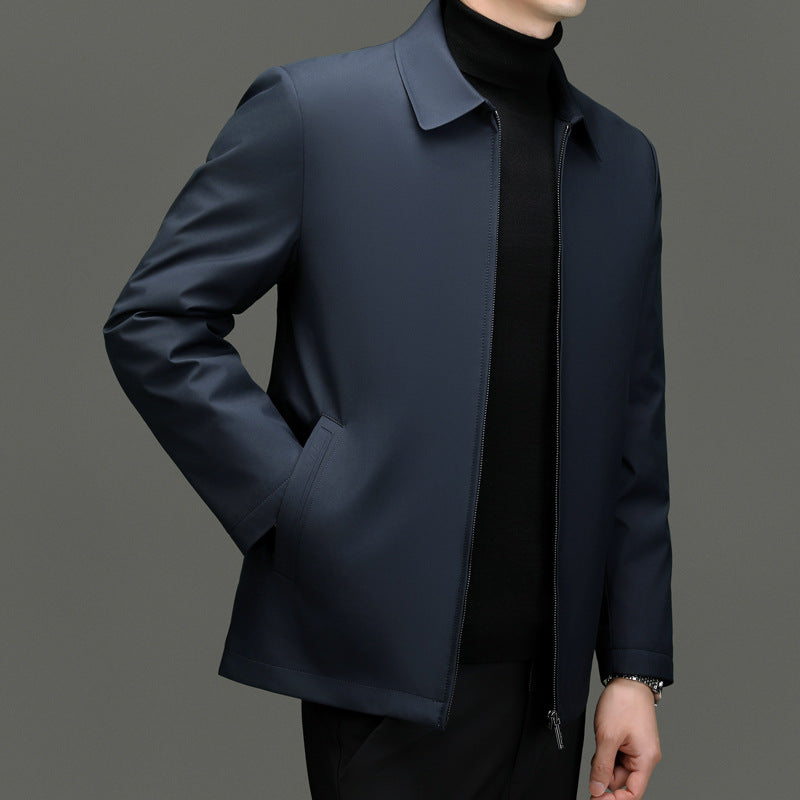 Men's polo collar Goose winter Down Jacket