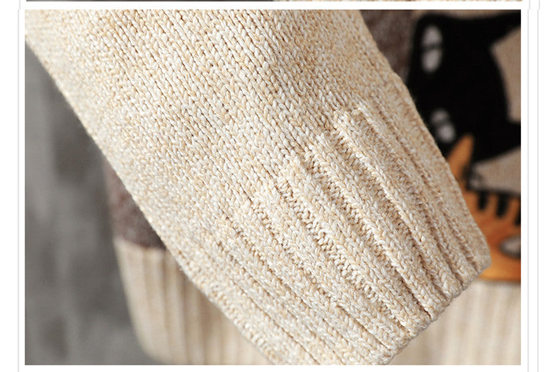 Thick Knitted Sweater for men
