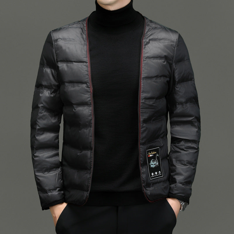 Men's polo collar Goose winter Down Jacket