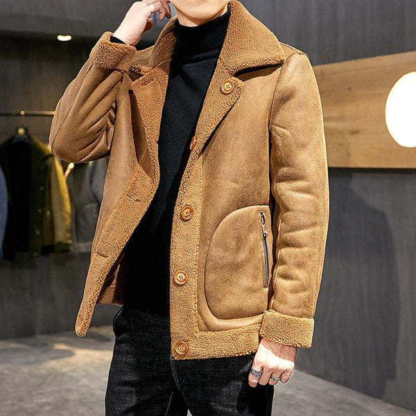 lamb fur coat both sides