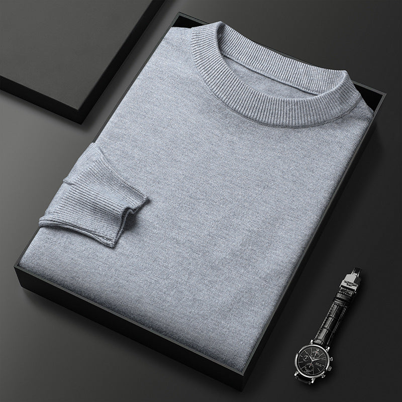 Autumn And Winter Knitting Bottoming Shirt Men