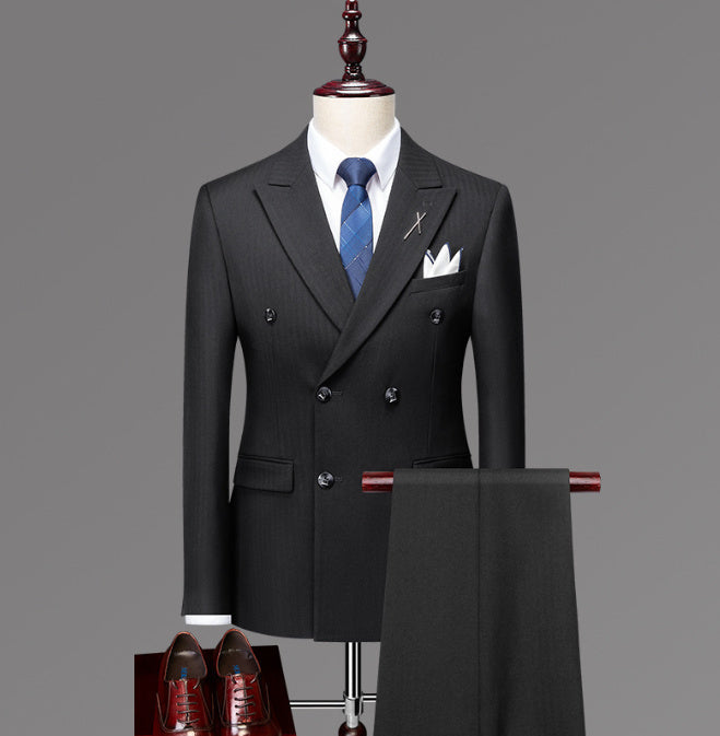 Groom Suit Men's Slim Fit Four Seasons Formal Wear