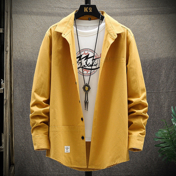 Japanese Casual Handsome shirt Jacket