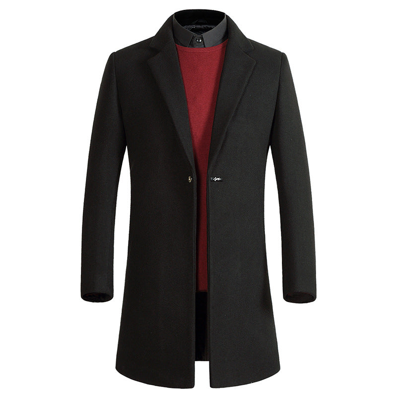 Men's Casual Slim fit trench Coat