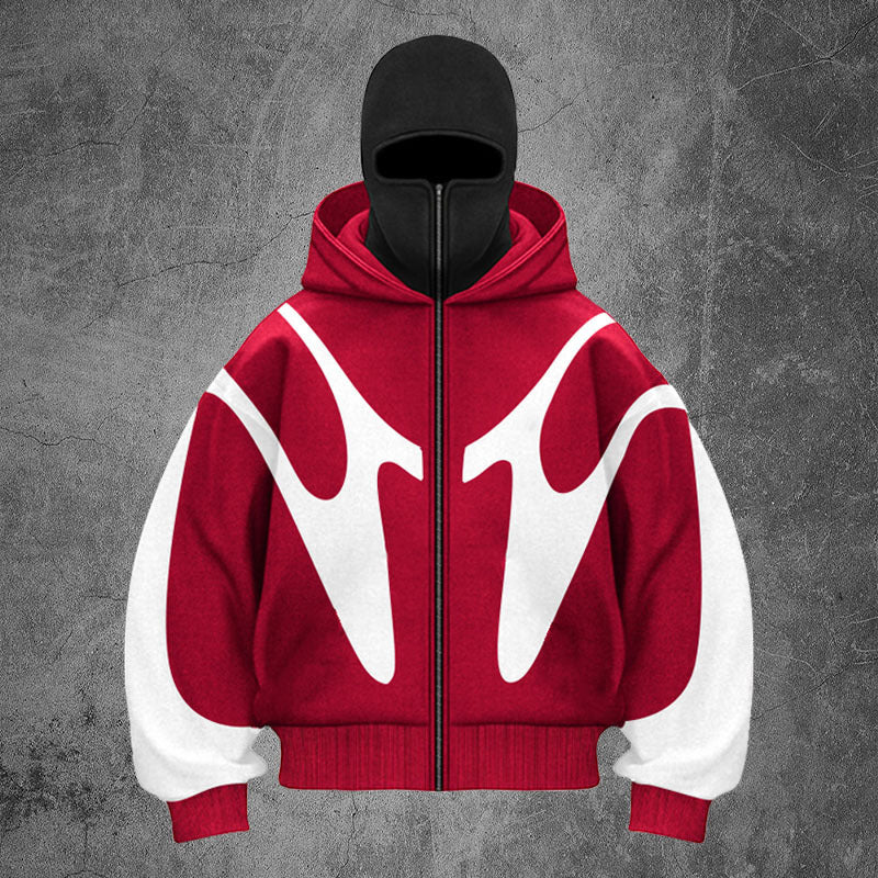 Double Hooded Sweater Autumn And Winter