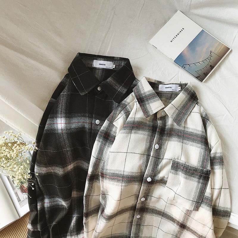 Loose And Versatile Student Handsome Shirt