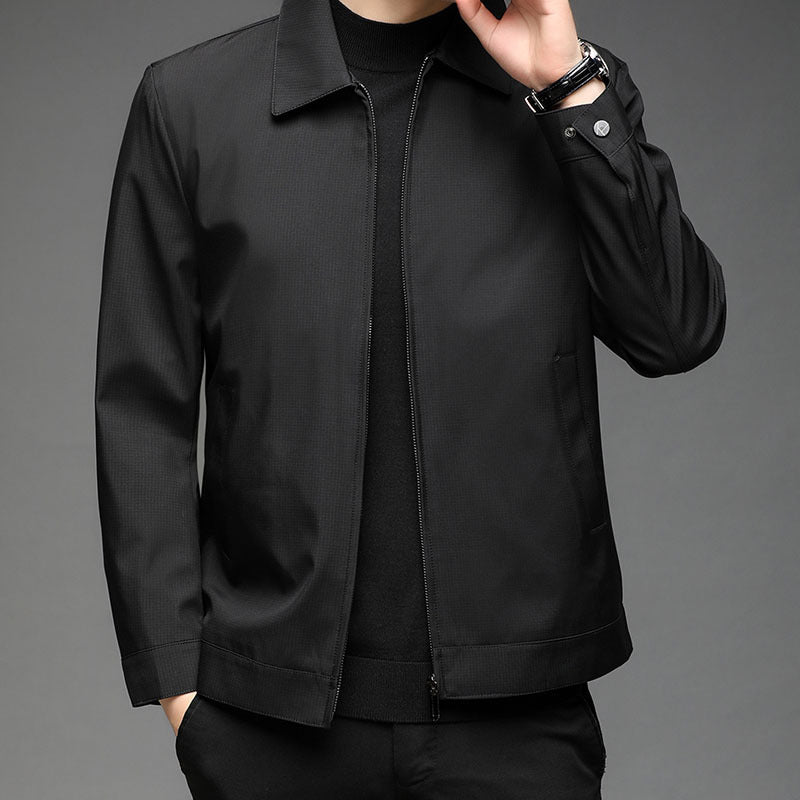 Middle-aged Autumn Lapel Slim Fit Business Casual Jacket