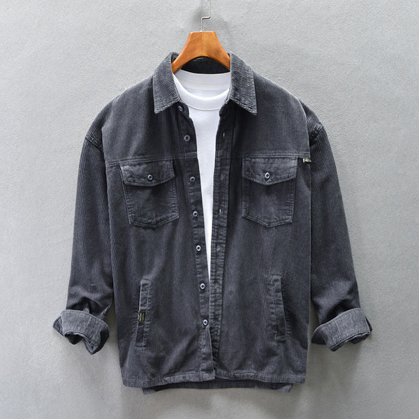 Personalized Men's Shirt Jacket