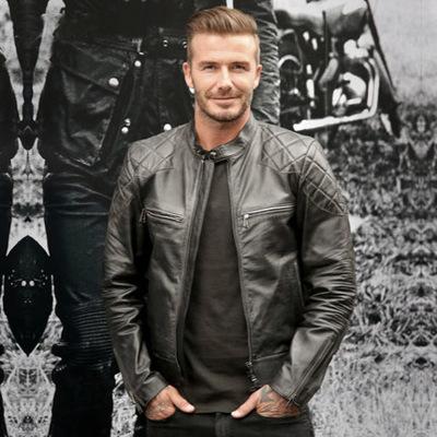 Men's Leather Jacket Motorcycle Jacket Men