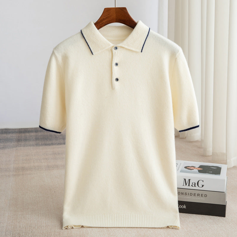 Business Base Soft Glutinous Comfortable T-shirt