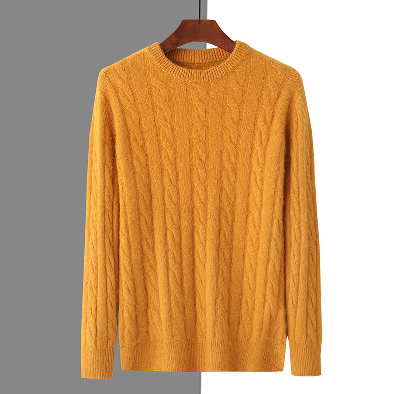 Men's Thickened Mink Sweater