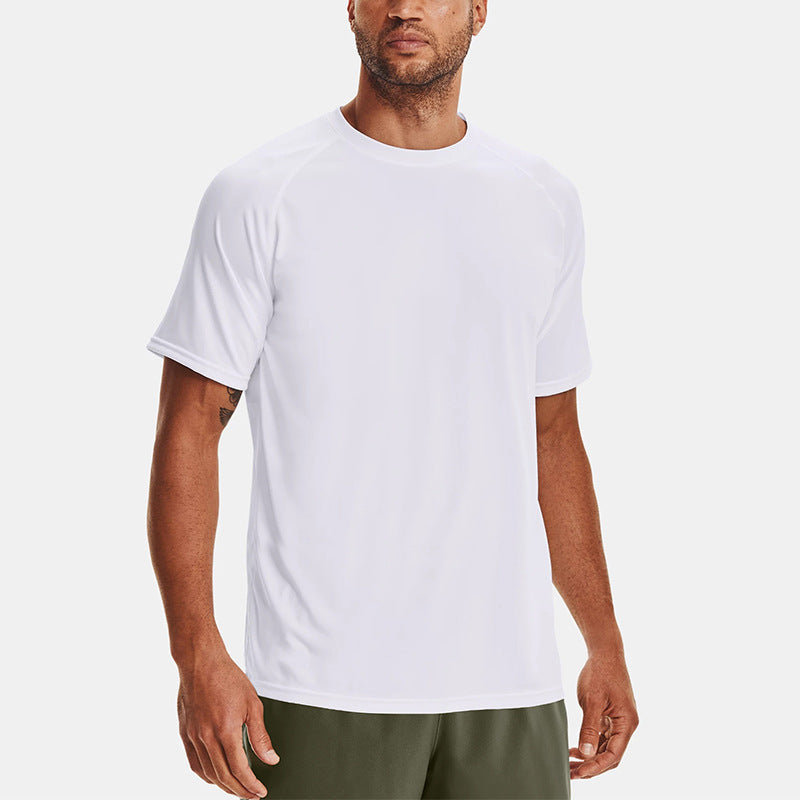Summer Exercise Men's Loose Round Neck t-shirt