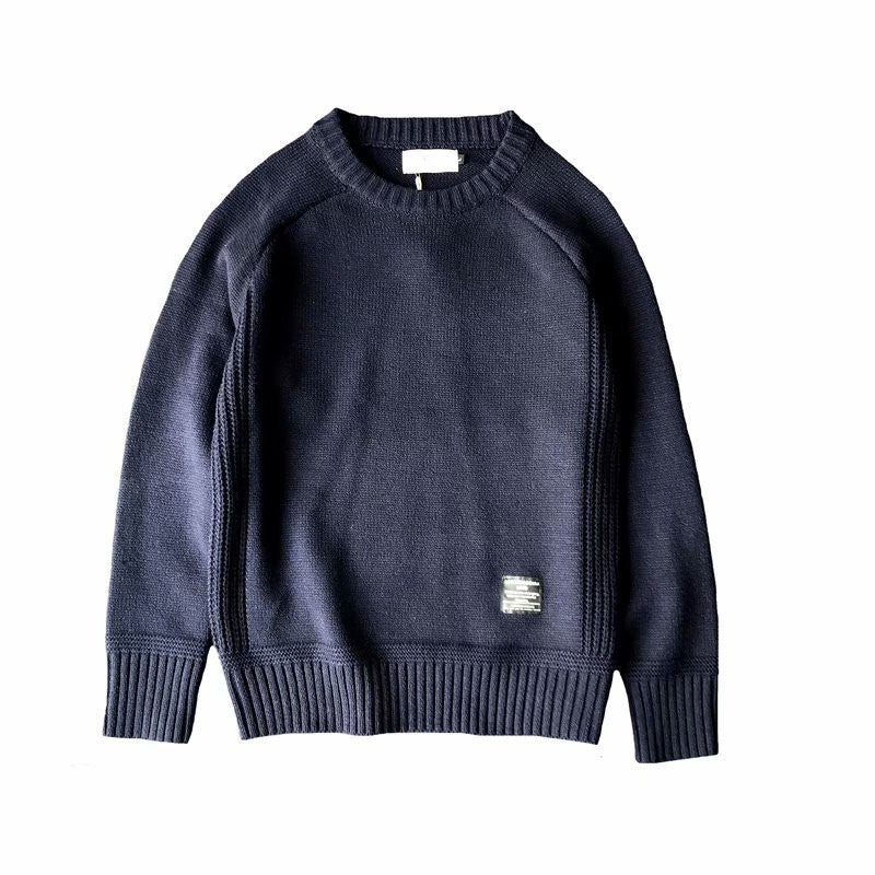 Slim Men's Knit Bottoming sweatshirt