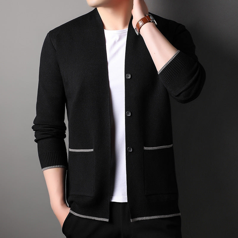 Fastener Sweater for men