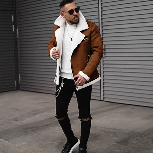 Lapel Warm Jacket
