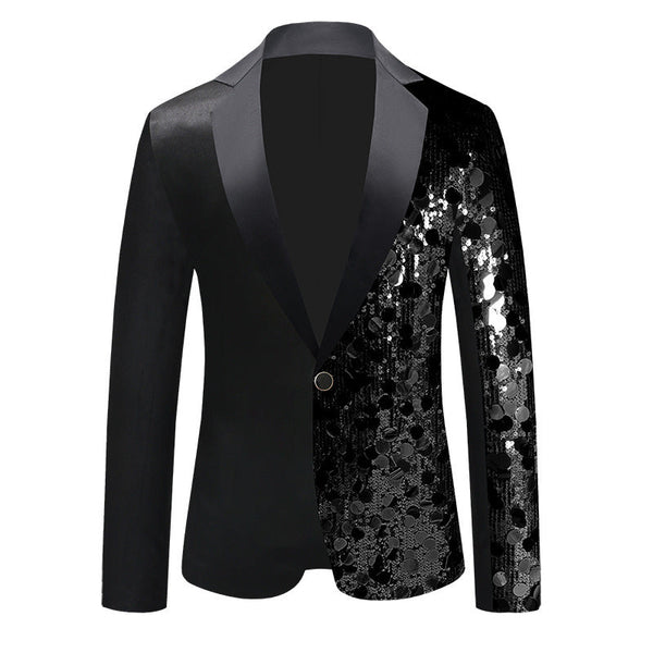 Men's Sequined Suit Jacket