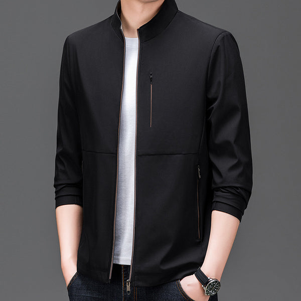 Men's Solid Color Jacket