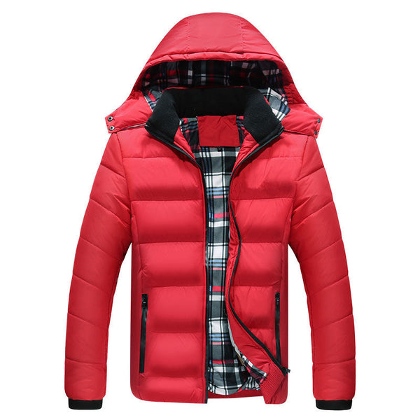 Men's Mid-length Sports Down Cotton jacket