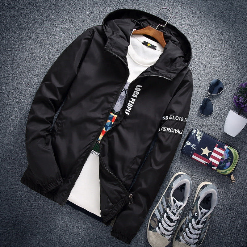 Men's Hooded Light Weight Jacket