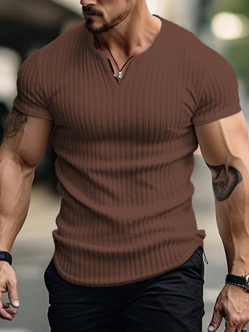 Slim-fitting Men's Short Sleeve t-shirt
