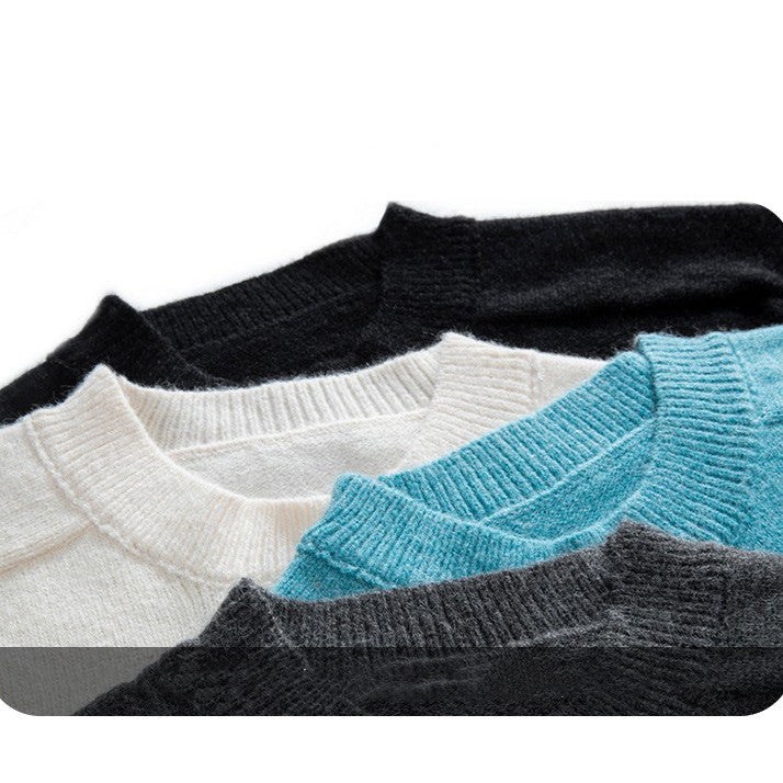 Casual Loose Long Sleeved Sweater For Men