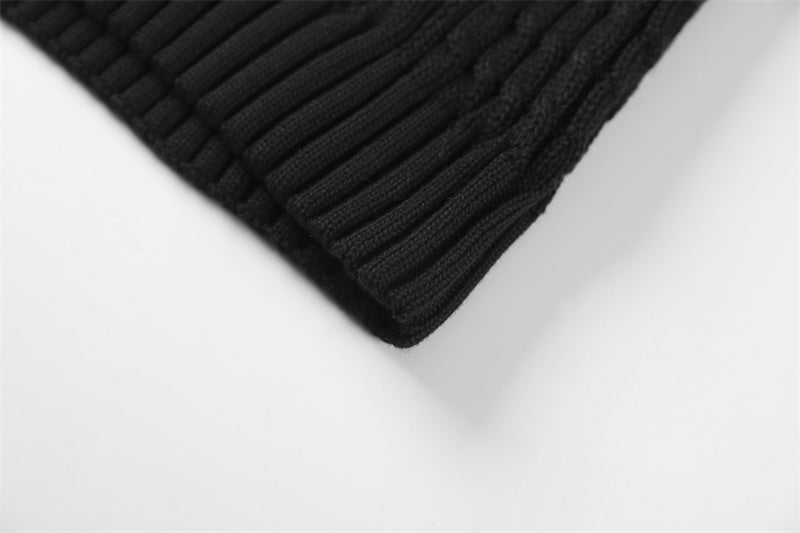Men Casual Knitted Soft Cotton pullover Sweater