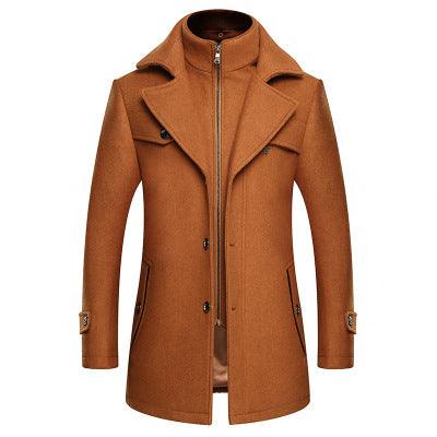 men's Woolen coat