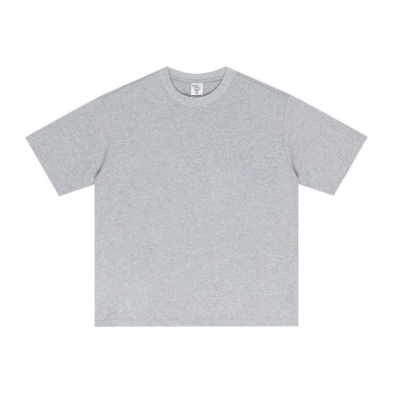 Street Long-staple Cotton Solid Color Short Sleeve t-shirt