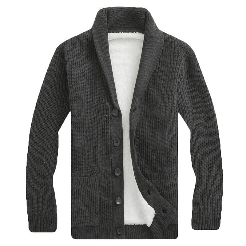 Knitwear Men's Cardigan Lapel sweater