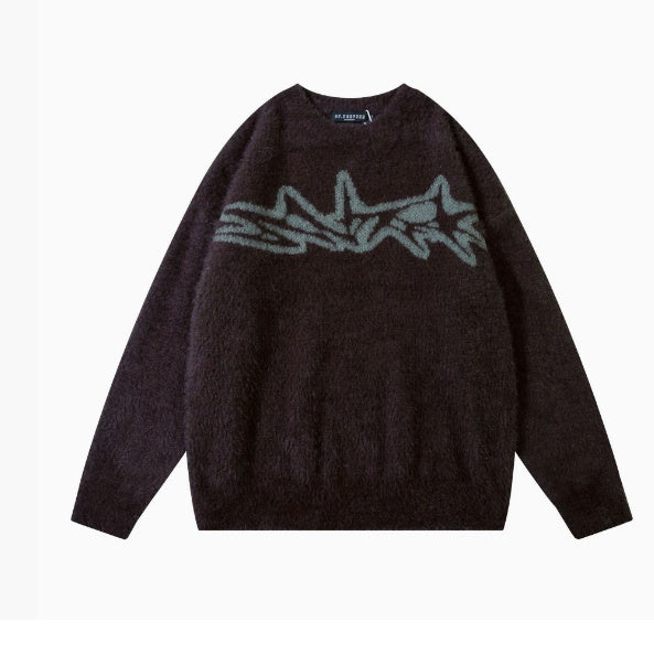 American High Street Spring Autumn Knitwear Casual Sweater