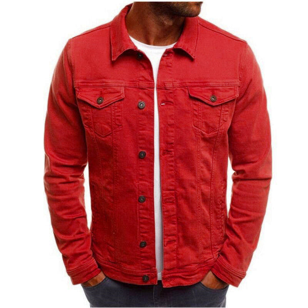 Men's Denim Button Shirt jacket