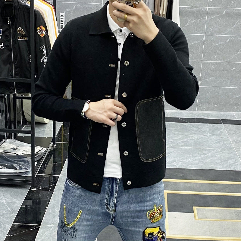 New Sweater Coat Men's Jacket