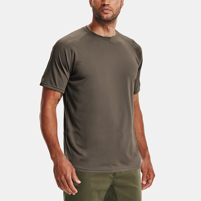 Summer Exercise Men's Loose Round Neck t-shirt