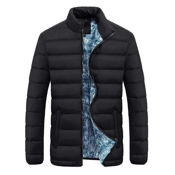 Men's Stand-collar Padded Jacket