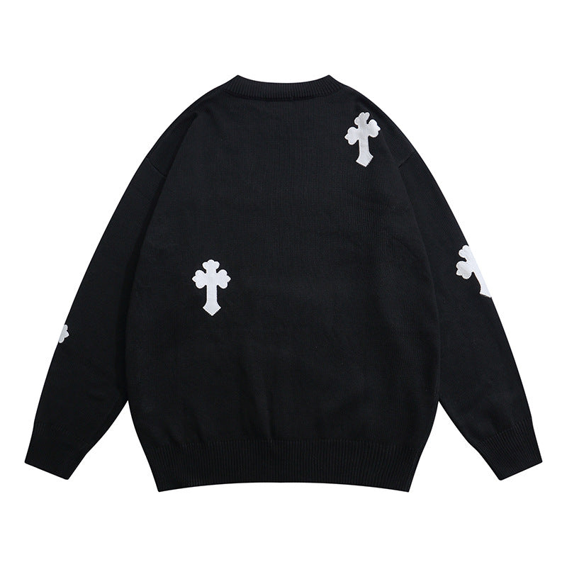 Round Neck Sweater Men And Women