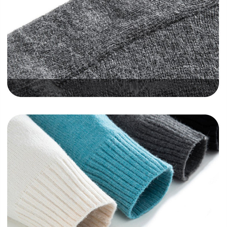 Casual Loose Long Sleeved Sweater For Men
