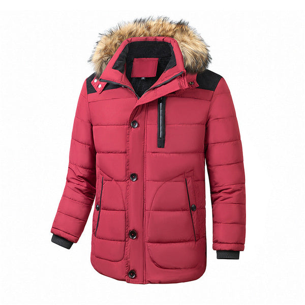 Men's Cotton-padded Warm Jacket