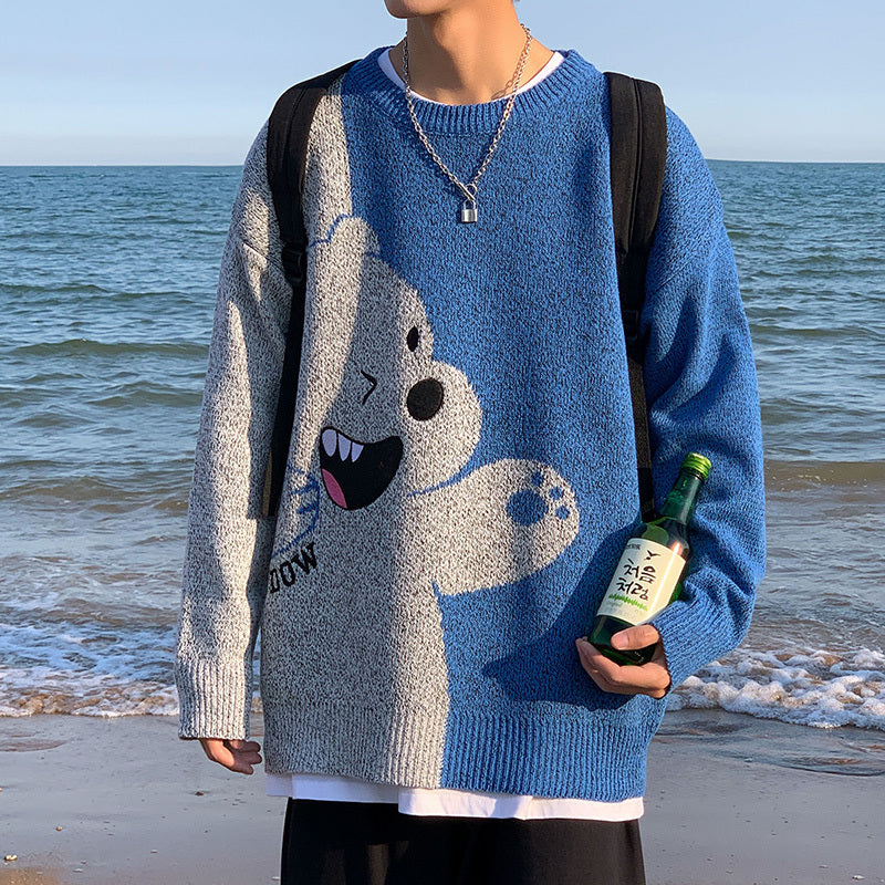 Trending Personality Bear Bottoming Sweater