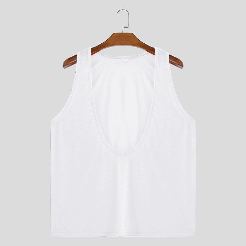 Casual Undershirt Sleeveless Breathable Waistcoat Sports Vest
