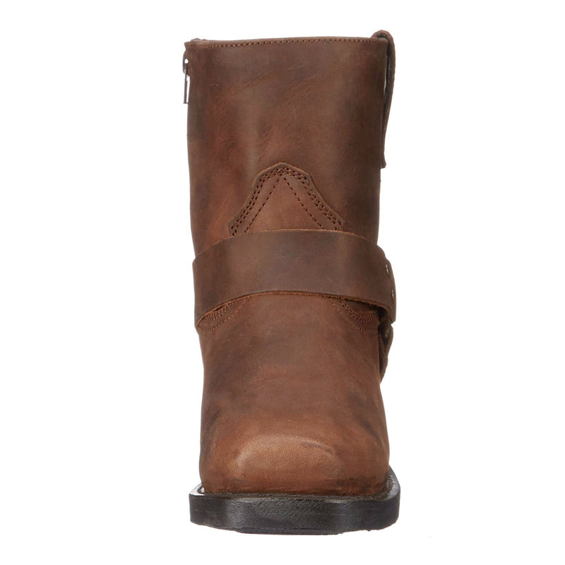 Retro Ankle Cowboy Mid-top Men's Rivet High Heel Knee-high Boots