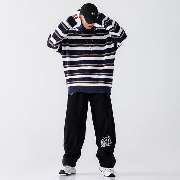 Thickened Korean trend sweater men