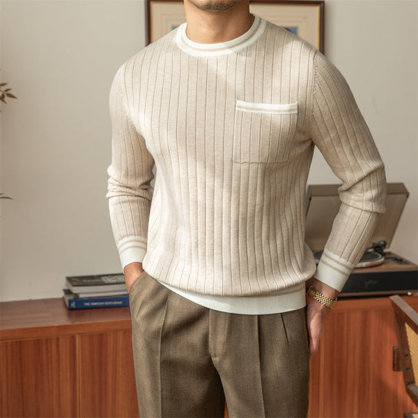Crew Neck Long Sleeve Sweater