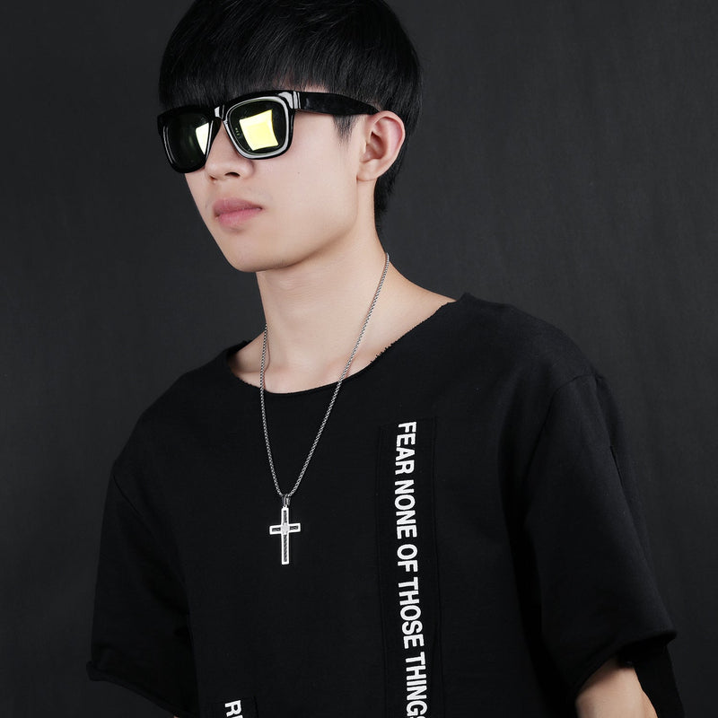 Cross Necklace Men