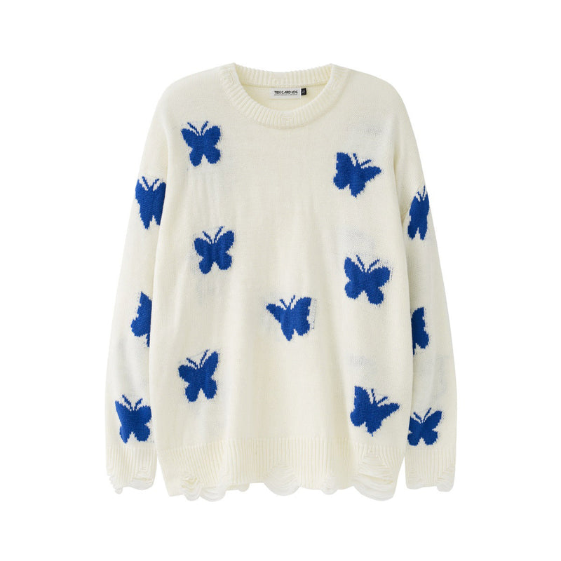 Lazy Wind Round Neck Couple's Sweater