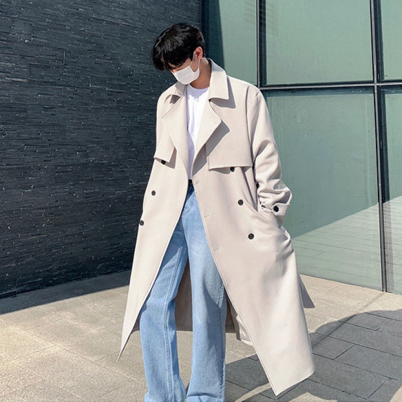 Loose And High Class trench Coat for men
