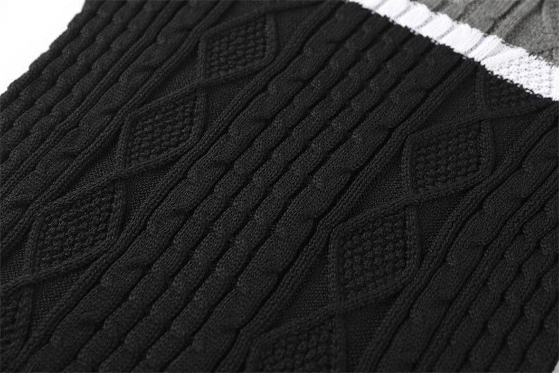 Men Casual Knitted Soft Cotton pullover Sweater