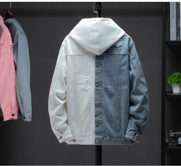 Loose Panel Denim Jacket