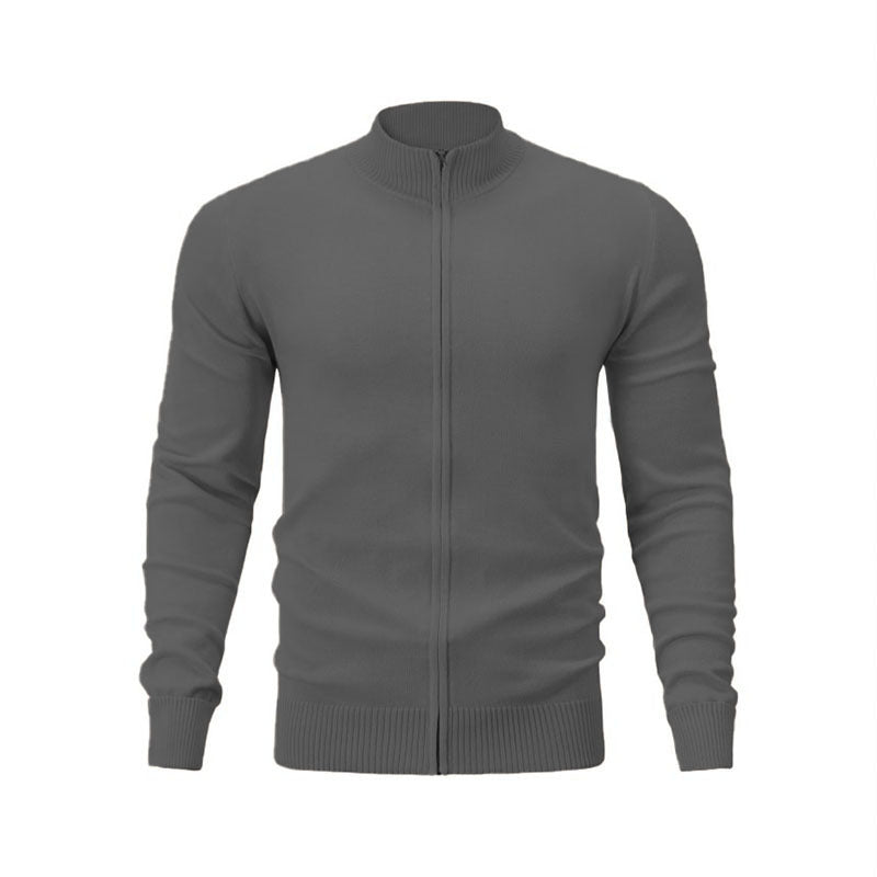 Stand Collar Casual Sports Sweater