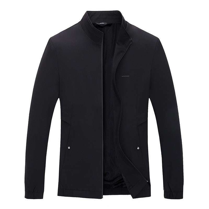 Men's Jacket Casual Top Stand Collar